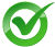 Grüne Checkbox