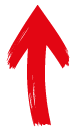 Roter Richtungspfeil nach unten